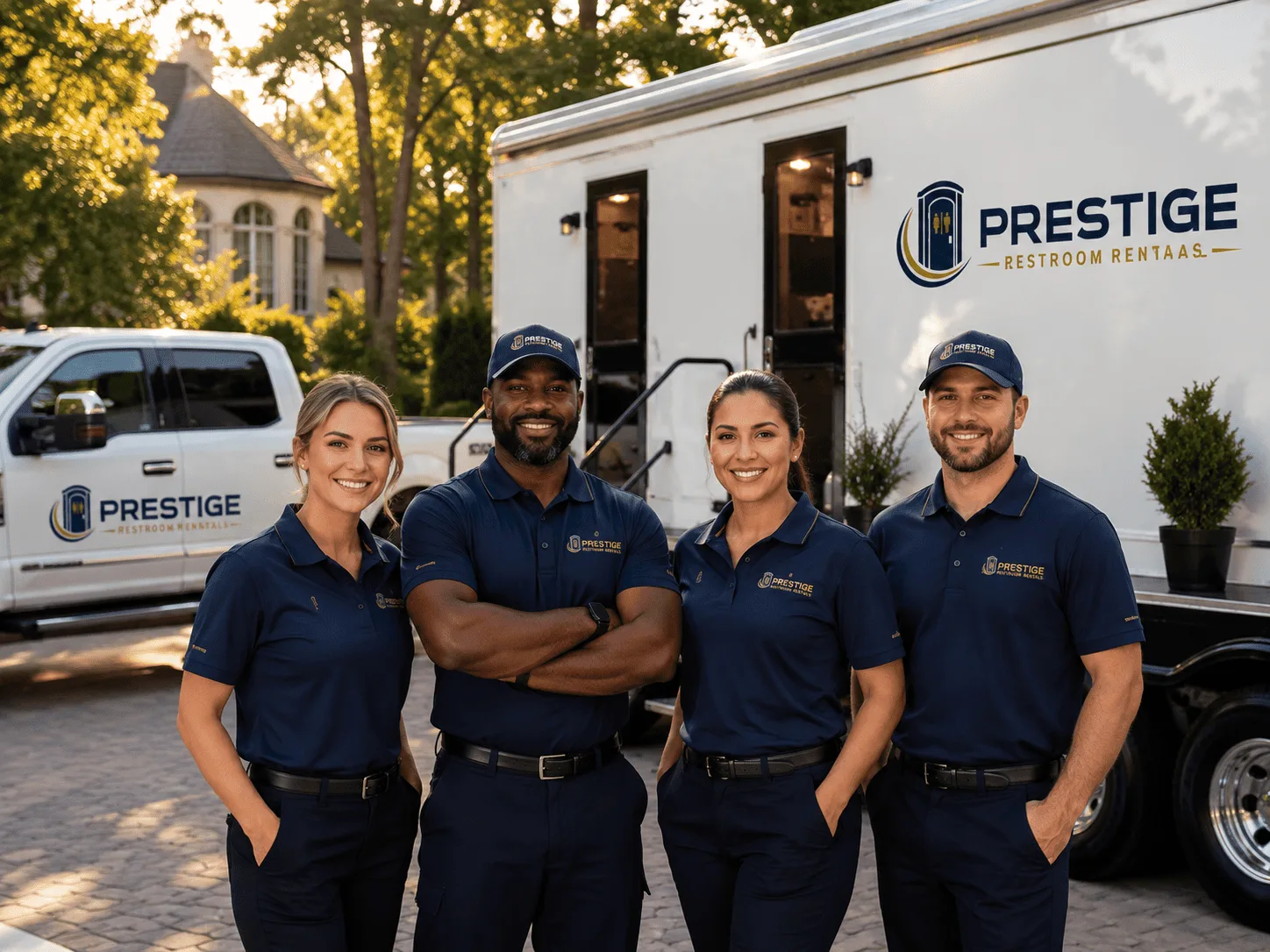 Trusted Luxury Portable Restrooms company in Carmen, OK